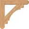 Ekena Millwork Merced Craftsman Smooth Bracket, Western Red Cedar, 5 1/2"W x 36"D x 36"H BKT06X36X36MRC04SWR - alternate 3